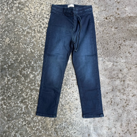 Free People | We The Free Knockout Mid-Rise Cropped Jeans - Picture 2 of 5